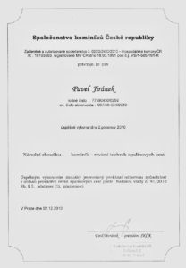 Certifikat-kominik-revizni-technik-Pavel-Jiranek-2010