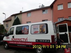 Vložkování komínů Furanflex