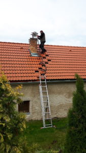 Frézování komína